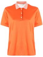 Christian Dior Pre-owned Embroidered Logo Polo Shirt - Orange