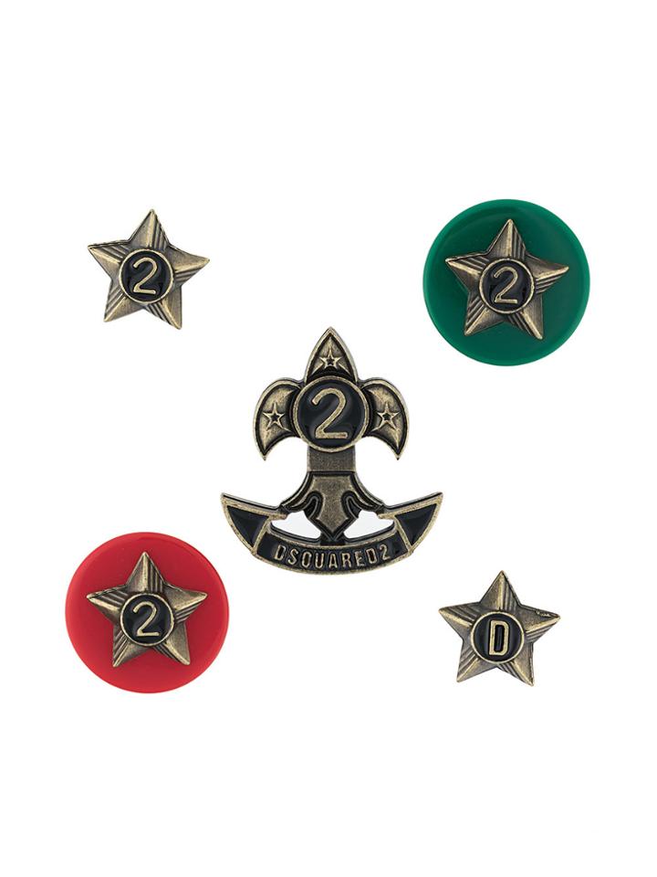 Dsquared2 Star Pin - Metallic