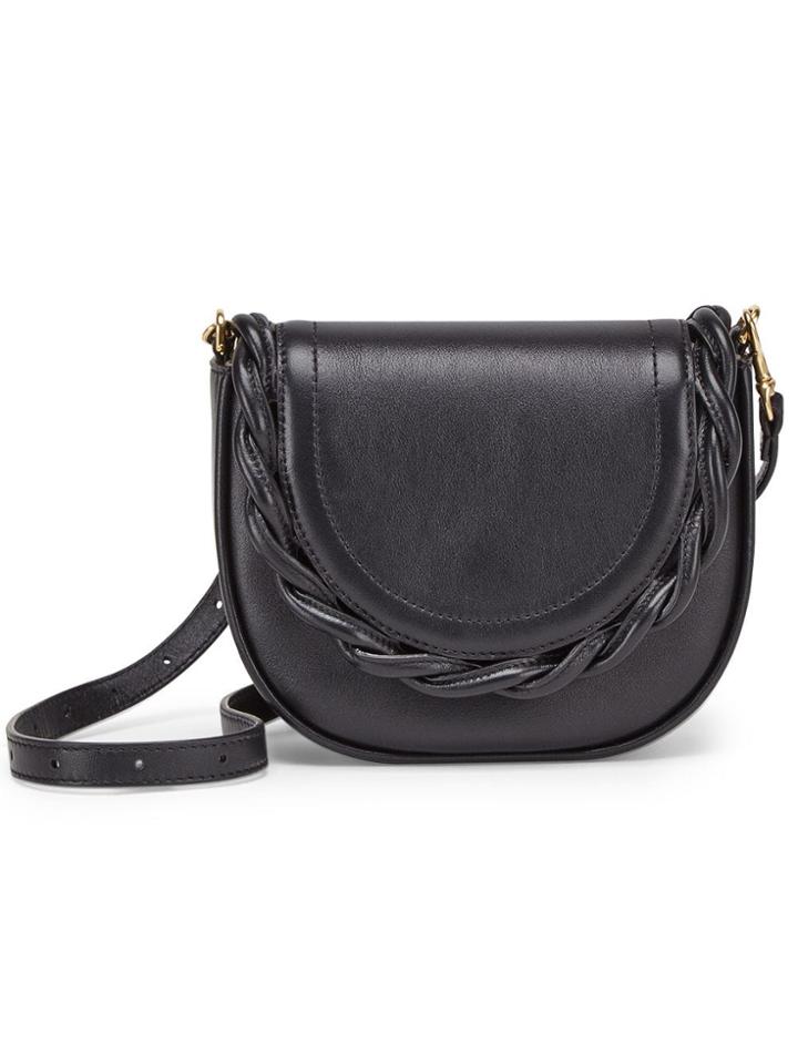 Marco De Vincenzo Mini Idda Braided Shoulder Bag - Black