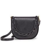 Marco De Vincenzo Mini Idda Braided Shoulder Bag - Black