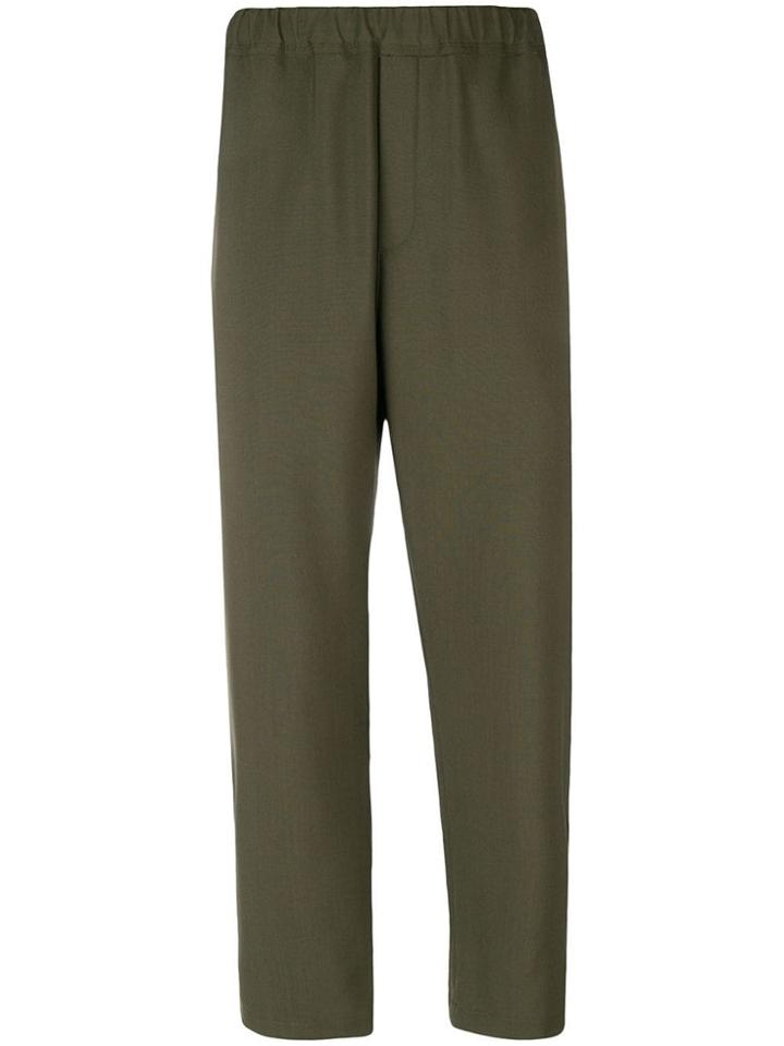 Oamc Elastic Waist Trousers - Green