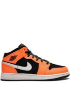 Jordan Teen Air Jordan 1 Mid (gs) Sneakers - Orange