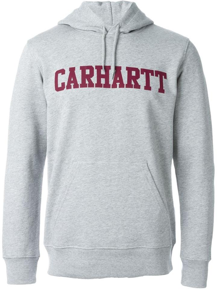 Carhartt Logo Print College Hoodie