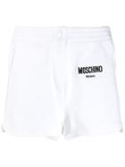 Moschino Jogging Style Shorts - White