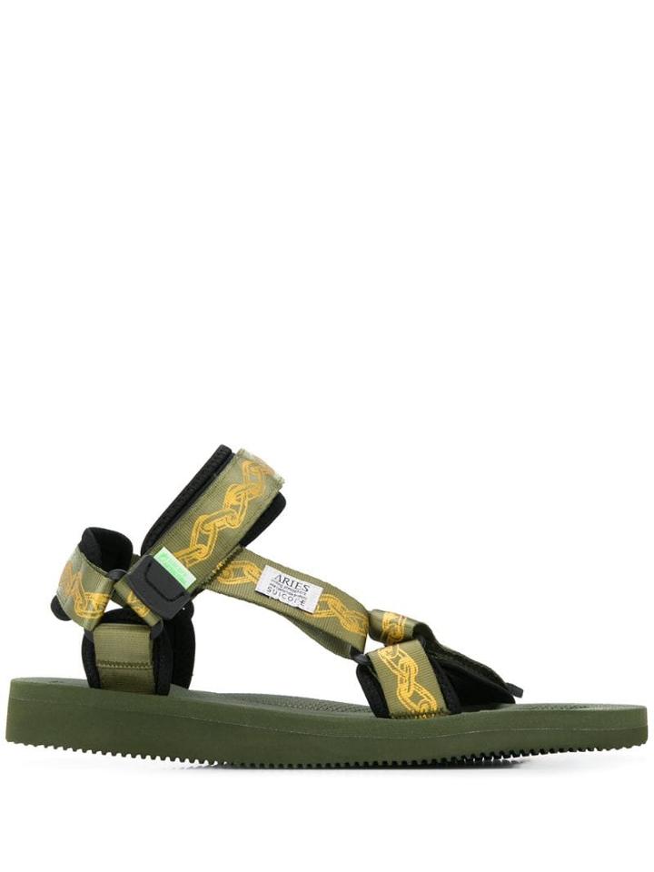 Suicoke Double Strap Sandals - Green
