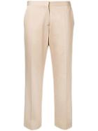 Marni Cropped Trousers - Brown