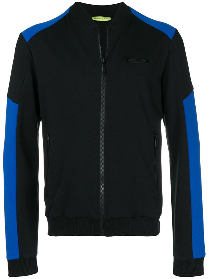 Versace Jeans Panelled Jacket - Black