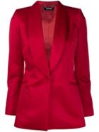 Styland Single Breasted Blazer - Red