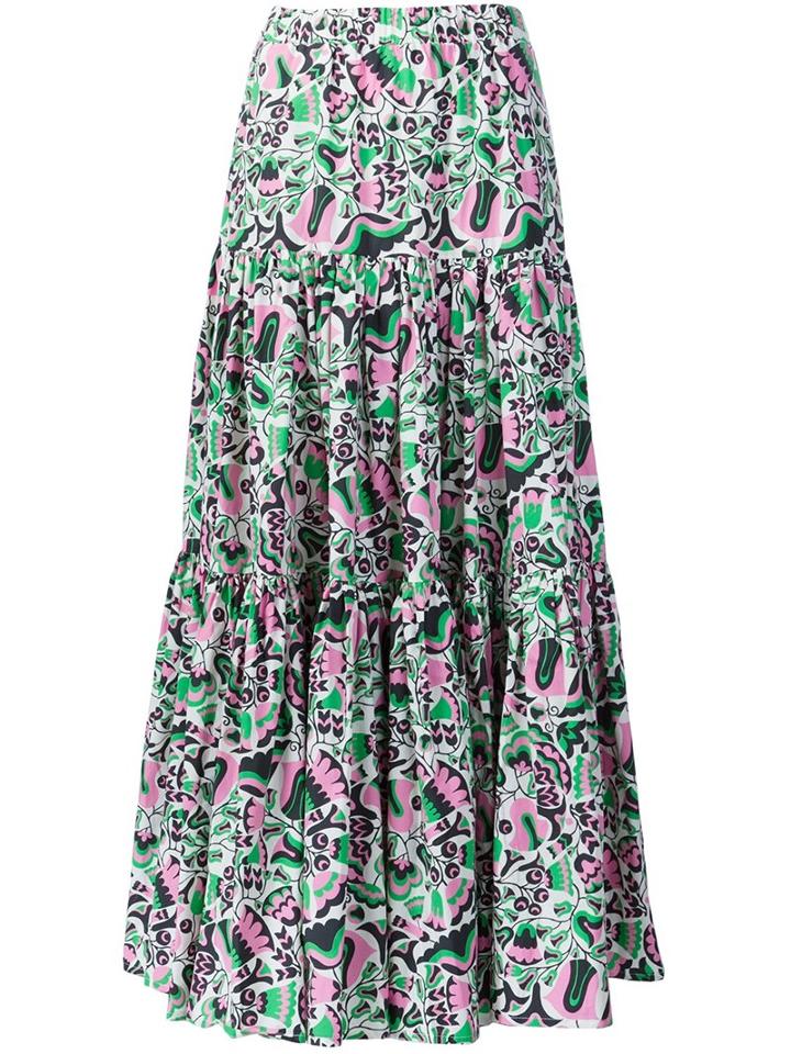 La Double J Ruffled Full Skirt