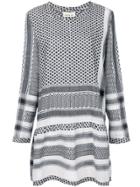 Cecilie Copenhagen Tapestry Print Dress - White