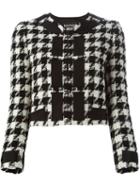 Boutique Moschino Checked Tweed Jacket