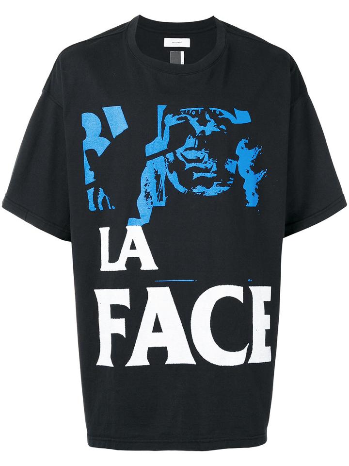 Facetasm - Printed T-shirt - Men - Cotton - One Size, Black, Cotton