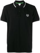 Kenzo Chest Logo Polo Shirt - Black