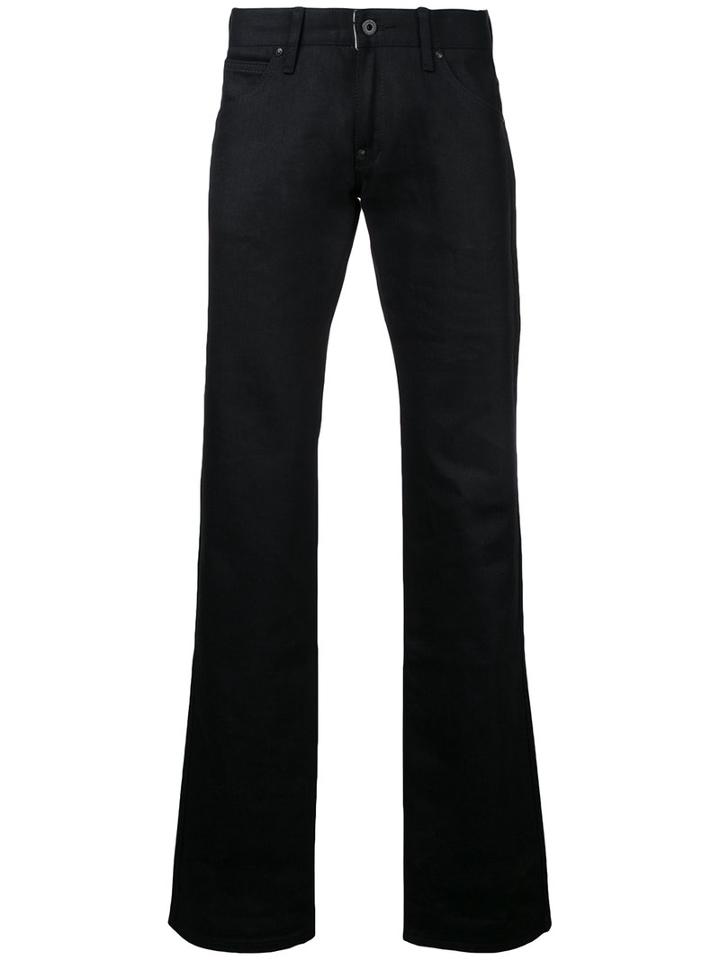 Factotum Straight Leg Jeans, Men's, Size: 31, Black, Cotton/polyurethane