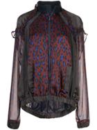 Sacai Leopard Print Bomber Jacket - Multicolour