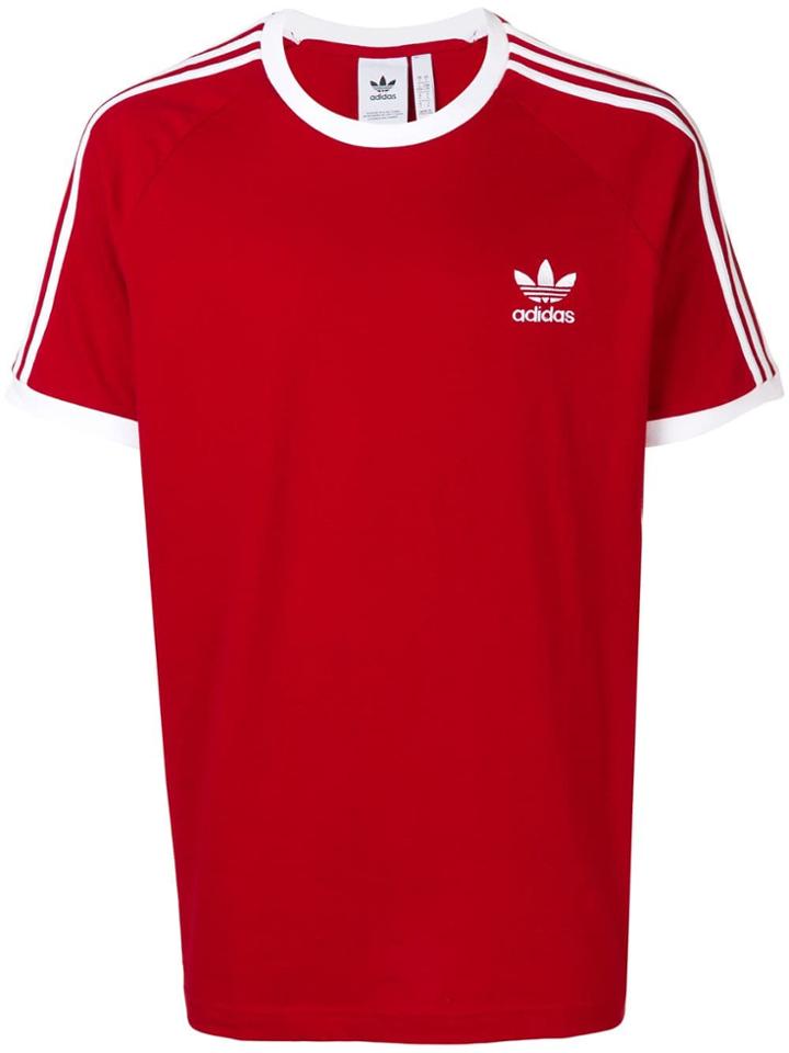 Adidas 3-stripes T-shirt - Red