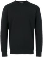 Mcq Alexander Mcqueen Embroidered Logo Sweatshirt - Black