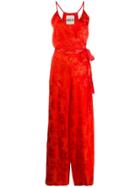 Aniye By Floral Print Jumpsuit - Orange