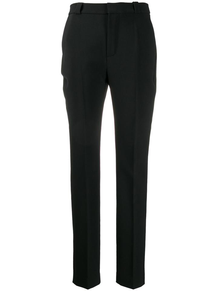 Carmen March High-waist Tailored Trousers - Black