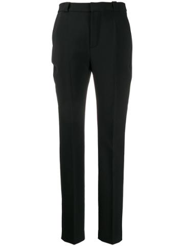Carmen March High-waist Tailored Trousers - Black