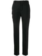 Carmen March High-waist Tailored Trousers - Black