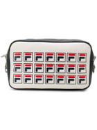 Fila Logo Print Wash Bag - White