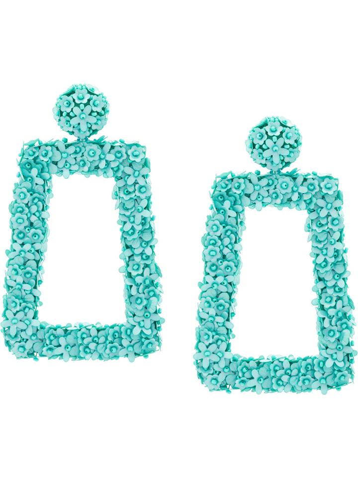 Sachin & Babi Fleur Dusk Earrings - Green