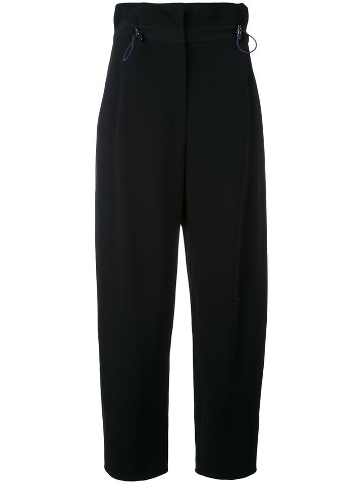 Stella Mccartney - Benni Trousers - Women - Spandex/elastane/acetate/viscose - 38, Black, Spandex/elastane/acetate/viscose
