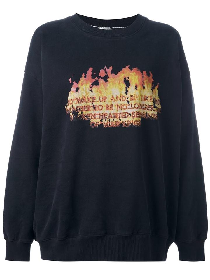 Each X Other 'robert Montgomery' Print Sweatshirt