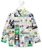 Fendi Kids Printed Shirt, Toddler, Size: 4 Yrs