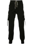 Rick Owens Pocketed Trousers, Men's, Size: 54, Black, Cotton