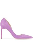 Manning Cartell Side Slit Pumps - Purple