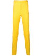 Calvin Klein 205w39nyc Uniform Stripe Trousers - Yellow & Orange