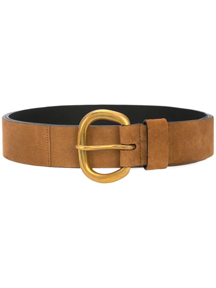 Rachel Comey Large Buckle Belt - Neutrals