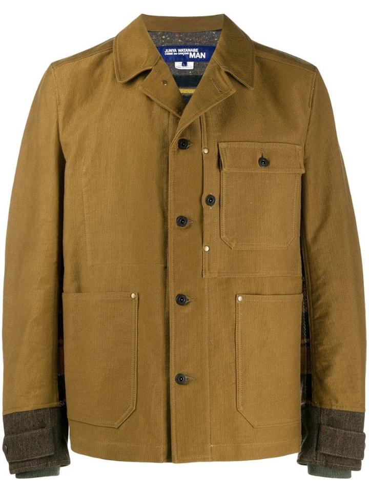Junya Watanabe Man Multi-pocket Shirt Jacket - Brown