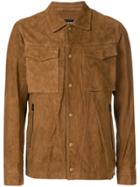 White Mountaineering Zipped Fitted Jacket - Brown