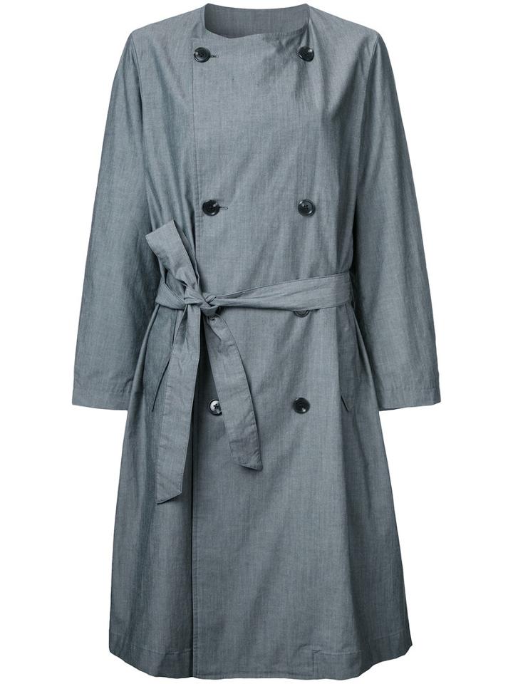 En Route Double Breasted Coat, Women's, Size: 1, Grey, Nylon