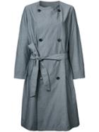 En Route Double Breasted Coat, Women's, Size: 1, Grey, Nylon