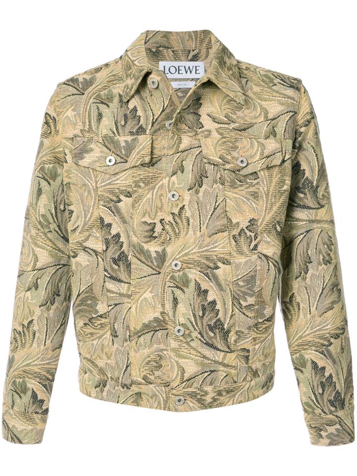 Loewe Jacquard Jacket - Green