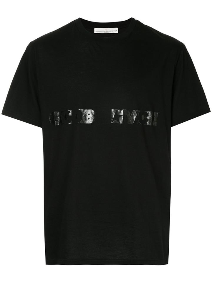 Golden Goose Deluxe Brand Golden T-shirt - Black
