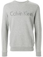 Calvin Klein Classic Logo Jumper - Grey