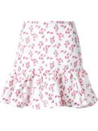 Dresscamp Strawberry Print Peplum Skirt