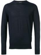 Ermenegildo Zegna Basic Jersey - Blue