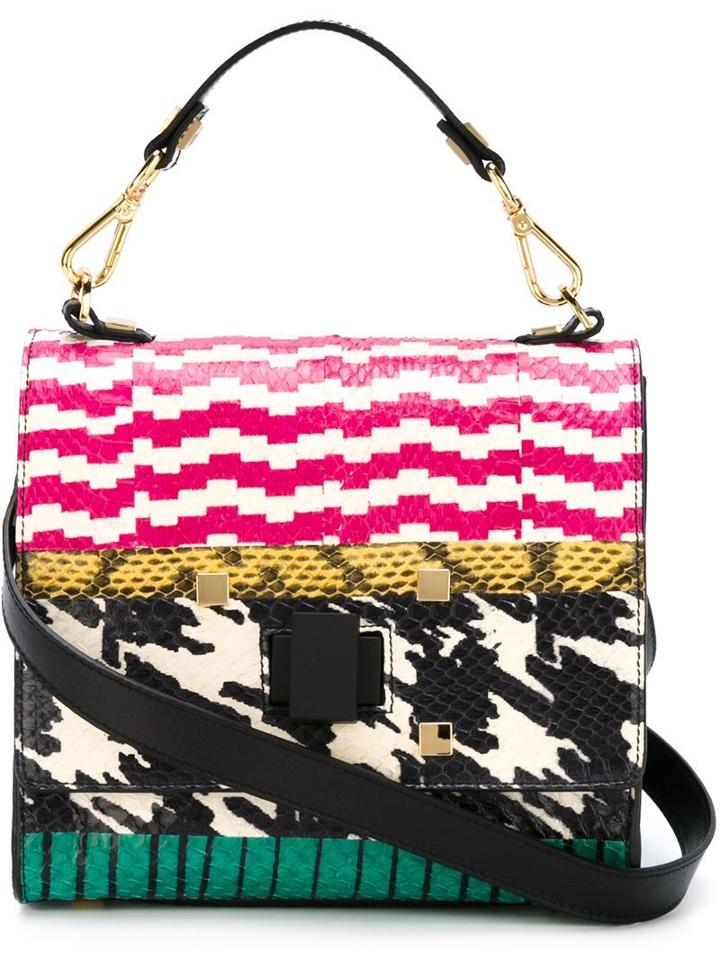Giancarlo Petriglia Patterned Mini Tote