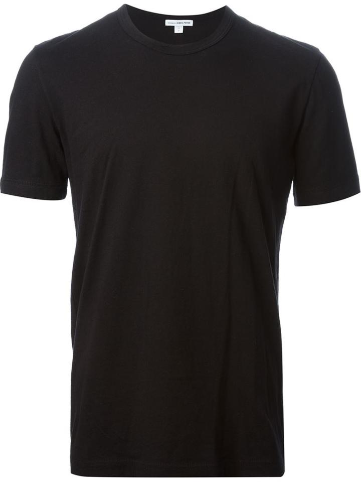 James Perse Slim Fit T-shirt, Men's, Size: 3, Black, Cotton