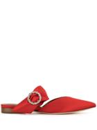 Malone Souliers Maite Buckled Sandals - Red