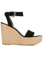 Stuart Weitzman Let's Dance Sandals - Black