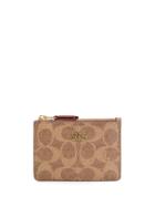 Coach Mini Skinny Id Case - Brown