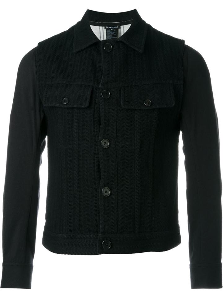 Ann Demeulemeester Patch Pocket Jacket - Black