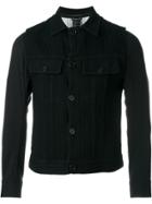 Ann Demeulemeester Patch Pocket Jacket - Black